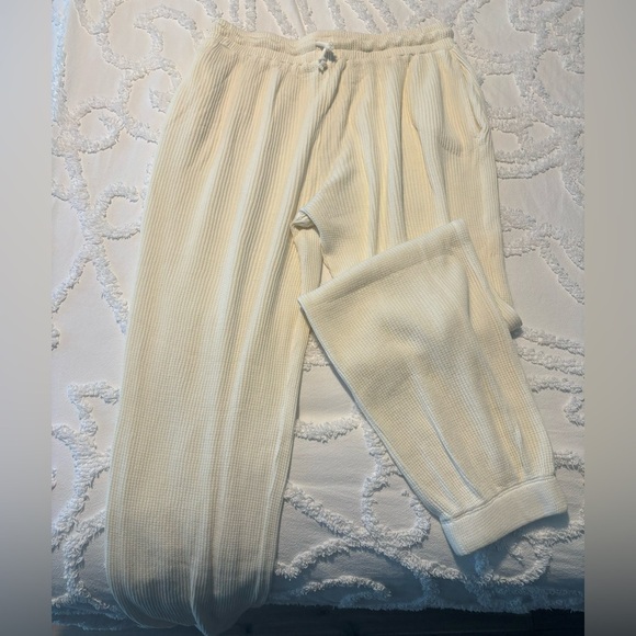 Waffle Knits Lounge Pants M - Picture 1 of 2
